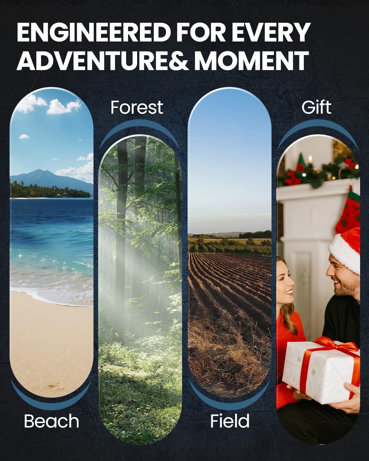 Horizon X6 Metal Detector for Adults Professional, Higher Accuracy Gold Silver Metal Detectors Kit, Intelligent NORM Mode for Beginner, 6 Modes, Advanced DSP Chip,10" Waterproof Coil, Larger LCD