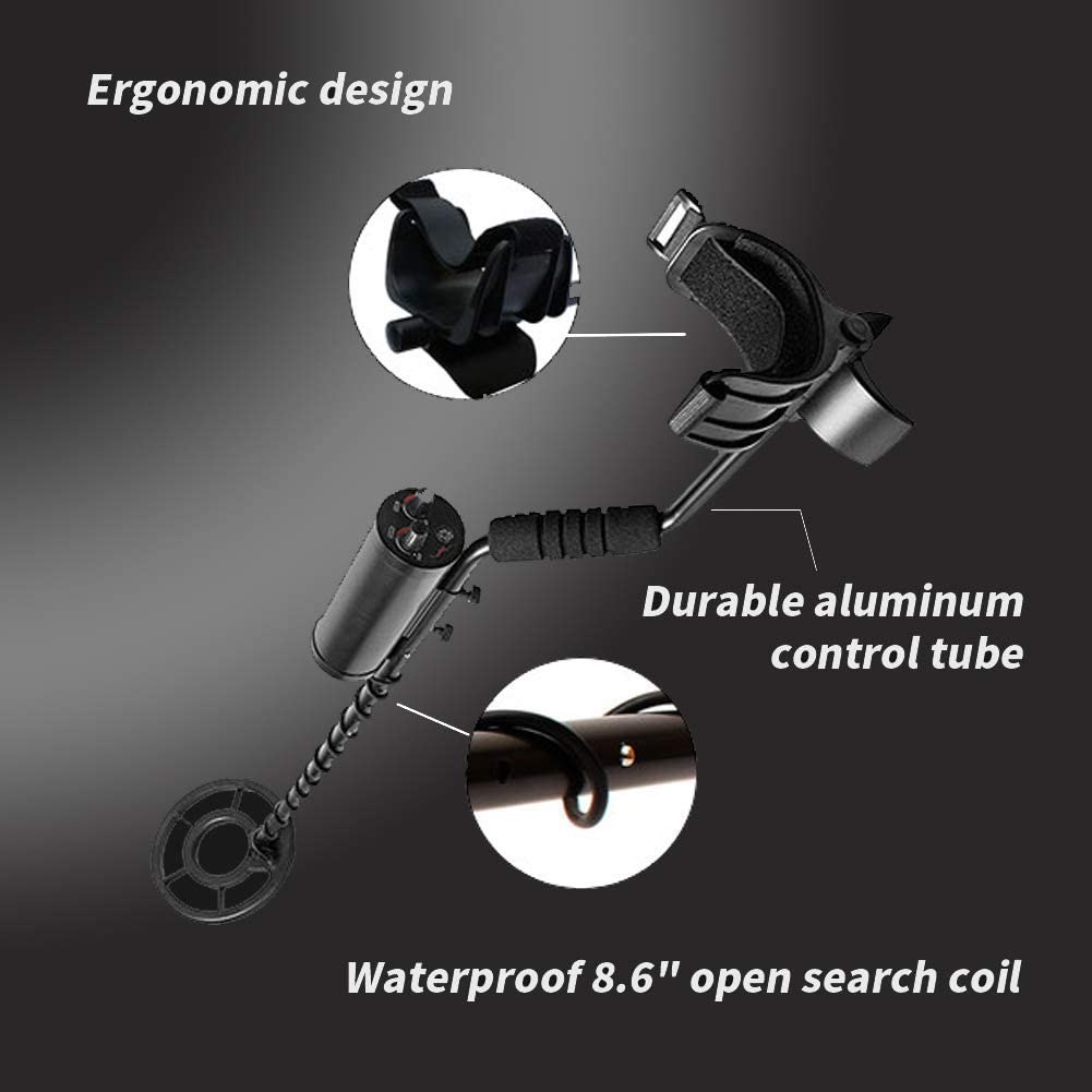 SuperEye MD6026 Underwater Metal Detector with 40 Meters Waterproof