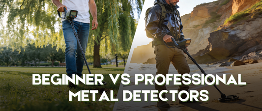 Beginner vs Professional Metal Detectors: What’s the Real Difference?