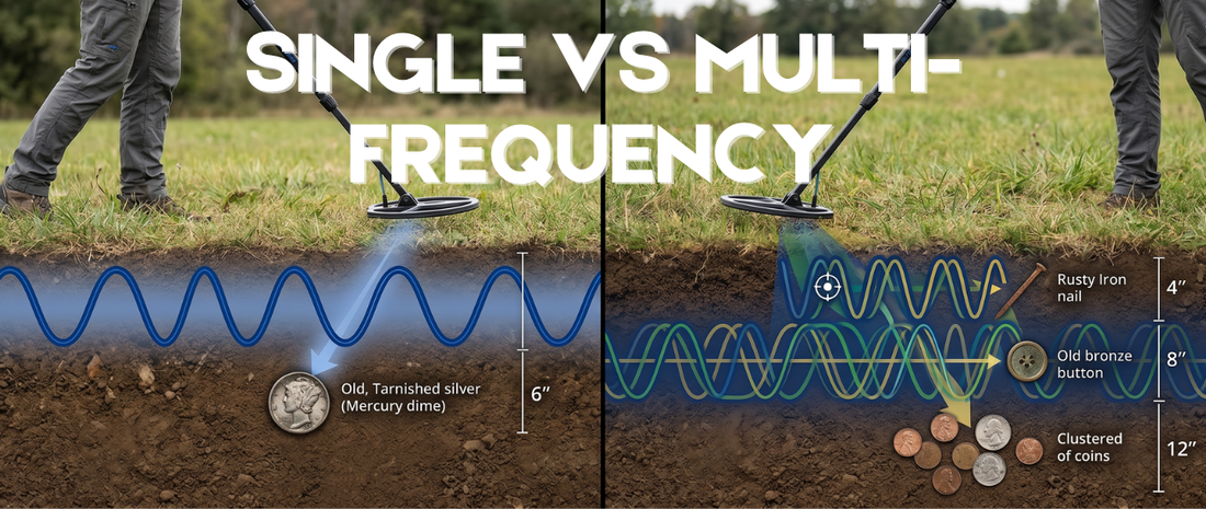 Single vs Multi-Frequency Metal Detectors: Which Should You Choose?