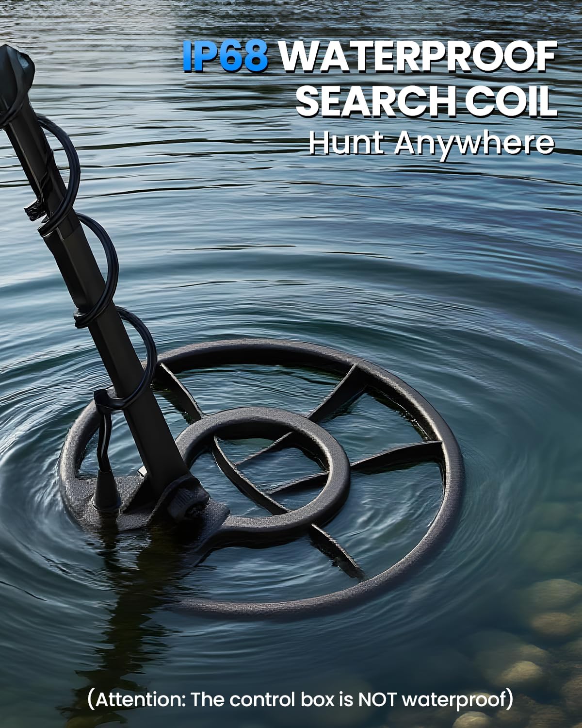 Horizon X6 Metal Detector for Adults Professional, Higher Accuracy Gold Silver Metal Detectors Kit, Intelligent NORM Mode for Beginner, 6 Modes, Advanced DSP Chip,10" Waterproof Coil, Larger LCD