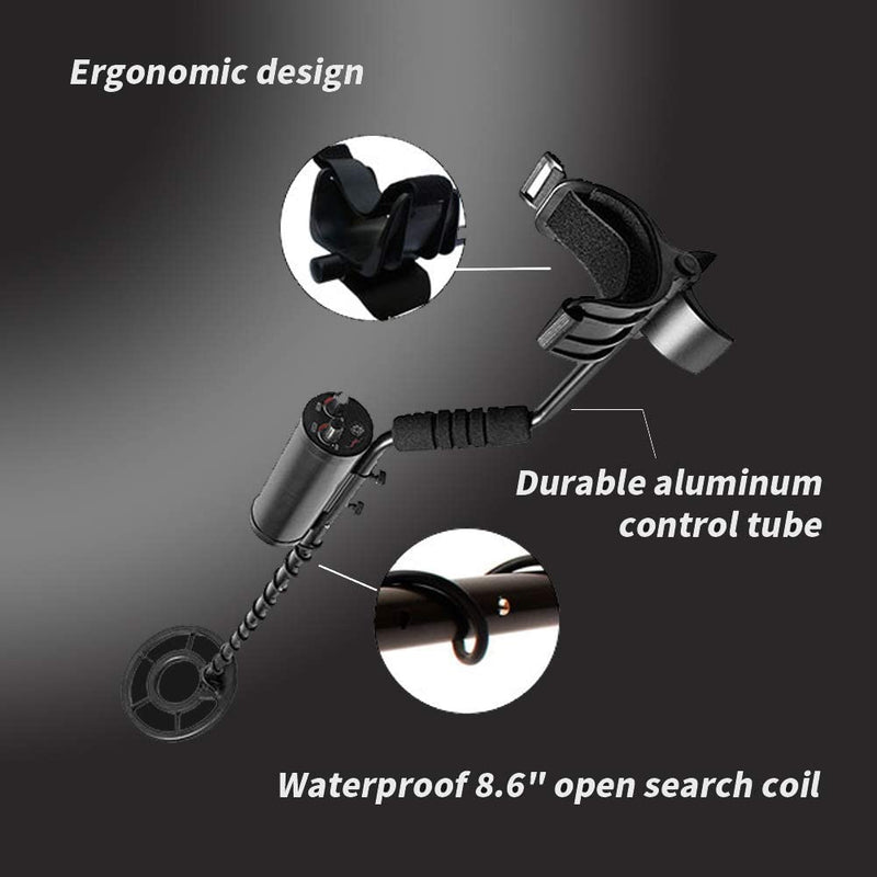 SuperEye MD6026 Underwater Metal Detector with 40 Meters Waterproof