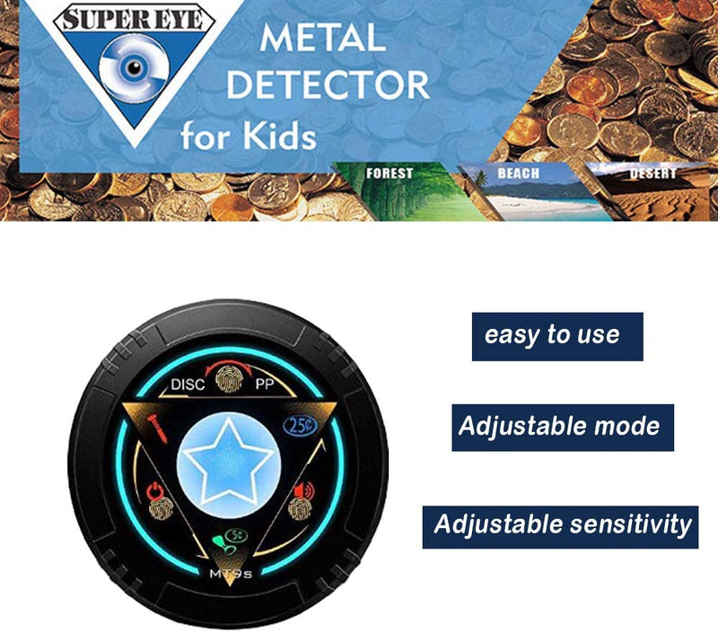 SuperEye MD6100 Metal Detector for Kids