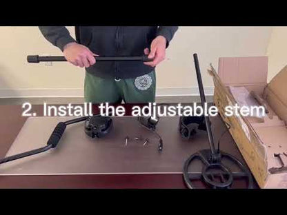 SuperEye MD6500 Professional Metal Detector for Adults with 10 Inch Waterproof Coil